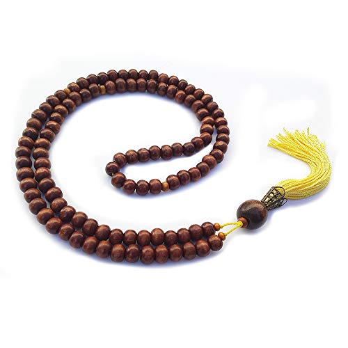 JAPAMALA 108 CONTAS COR AMARELO