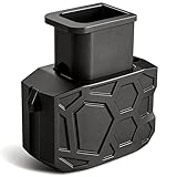 Magazine Speed Loader, Rapid Loader for Glock 9mm/.40sw, Glock 17,18,19,22,23,24,26,27,34,35,45 and 47, with Efficient, Stable and Quick Loading, Great Gift for Fathers or Shooting Buddies(Raven)