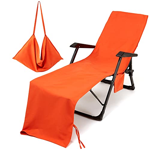 Morbuy Beach Chair Cover