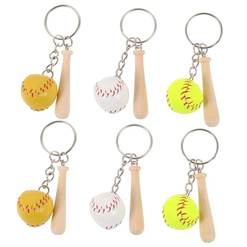 Porte-clés batte de baseball UPKOCH pour ne plus perdre les clés de casier