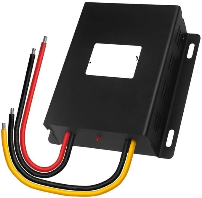 12V to 13.8V DC DC Converter 15A Aluminum Output Step Up Boost Pow