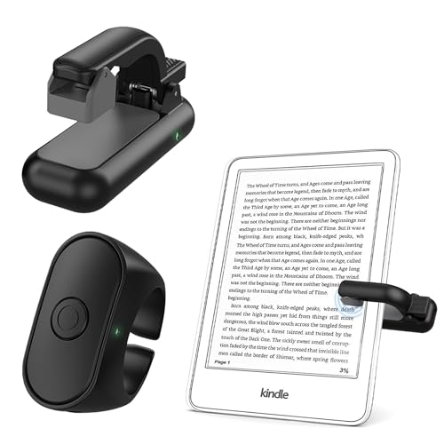 Control remoto de página LeadsaiL para Kindle Paperwhite y tableta iPad color negro