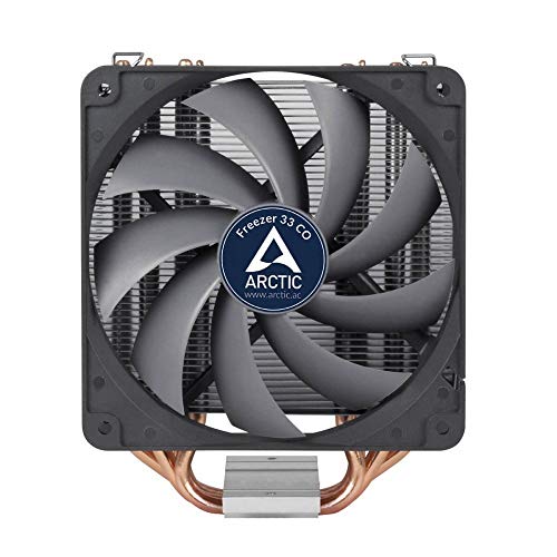 Arctic Freezer 33 CO Dissipatore per CPU Semi-passivo con Ventola da PWM 120 mm per Intel 115X/2011-3 e AMD AM4, Grigio