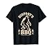 Bigfoot's BBQ Funny Sasquatch Grilling Dad T-Shirt