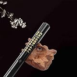 RiToEasysports C-Taste Dizi Bambusflöte Euphemistisches Chinesisches Traditionelles Musikinstrument für Musikliebhaber (G-Taste)