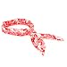 N-rit Cooling Scarf. Wrap a Soaked Tie Around Neck or Head to Instantly Chill Out. Crystal Polymer Technology Keeps Cool & Reusable. Great for Summer, Outdoor Activities & Sports. [Red Camo]
