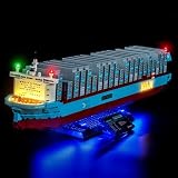 BrickBling LED Light Compatible with Lego 40955 Maersk Dual-Fuel Container Vessel-No Model Included (Classic Edition)