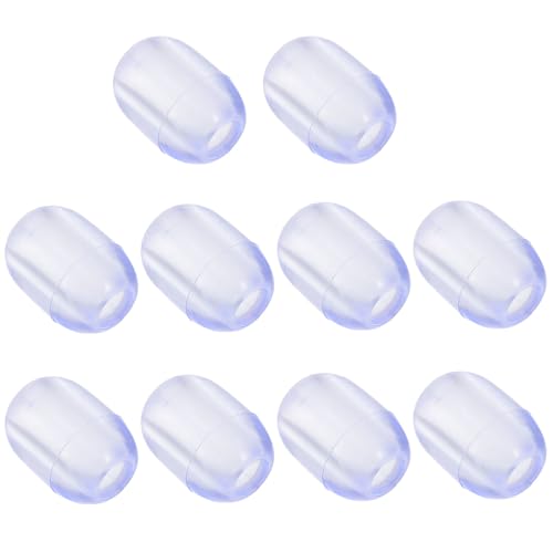 BESPORTBLE 10pcs Kitchen Sink Rack Feet Protectors Rubber Non-Slip Replacement Accessories for Stainless Steel Drain Basket Suitable for Sink Grate Feet Grid Protection