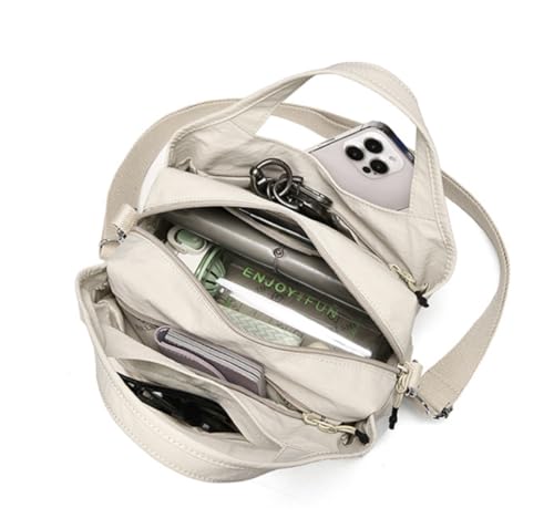 Bolso Hobo de Nylon Para Mujer Estilo Slouchy miniatura 4