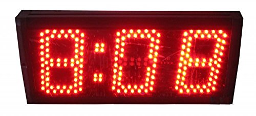 Horloge LED countdown 12,7 cm finissez vos tâches à temps grâce aux 3 digits de précision