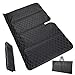 1PCS Car Rear Sleeping Mat for Honda CRV HEV 2017 2018 2019 2020 2021,Foldable Portable Car Rear Travel Bed Thick Waterproof Safe Rest Space Cushion,Leather Material