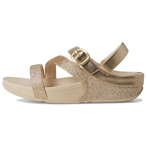 FitFlop Women's Skinny Ii Glitterdust Z-Strap Sandals Wedge