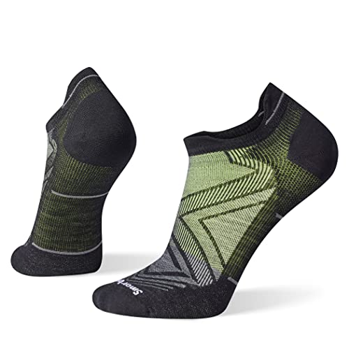 Smartwool Men's Run Zero Cushion Low Ankle Socks - Black - Small