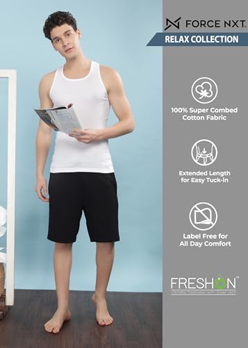 Image of Force NXT Super Combed Cotton Mens Vest