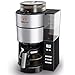 Produktbild Melitta AromaFresh - Filterkaffeemaschine - integriertes Mahlwerk - mit Glaskanne - Timer Funktion - Tropfstopp - 10 Tassen - Schwarz (1021-01)