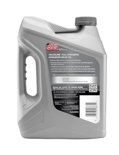 Image of Valvoline SynPower SAE 75W-140 Full Synthetic Gear Oil 1 GA