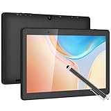 YYSWIE 10.1 Inch Android 14 Tablet with Stylus Pen, 6GB RAM, 32GB+128GB Expandable Storage, Quad-Core, 5000mAh, IPS HD,Dual Camera, Bluetooth, WiFi, Google Certified