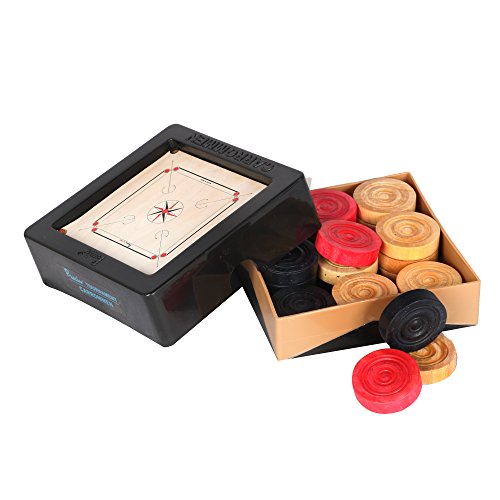 Precise Kd Carrom Coins Carrommen Approved & Used By Carrom Federation Of India, International Carrom Federation (Tournament C03) #TOP30