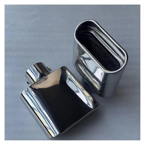 Embouts d'échappement voiture universels acier inoxydable 155 mm