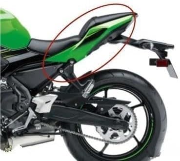 後部座席 サイドパネル 装飾アクセサリー For KA&WA&SA&KI for