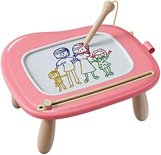 Magnetic Drawing Board, Toddlers Toys Age 1-2, Preschool Learning and Educational Toys for 1 2 3 Years Old Girls Boys, Magnetic Doodle Board, Toddler Baby Gift for Birthday Christmas New Year(Pink)