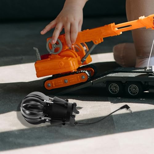 Pince pour mini pelleteuse RC et excavatrice plastique noir durable - 7