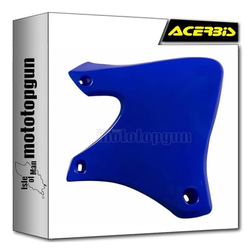 Plastique radiateur Acerbis 0003827.040.098 bleu de qualité supérieure pour Yamaha WRF 400