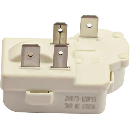 Refrigerator Compressor PTC Starter Relay - Original Style Replacement Part # ZHB35-105P15