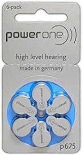 90 X Size P675 Powerone Hearing Aid Batteries