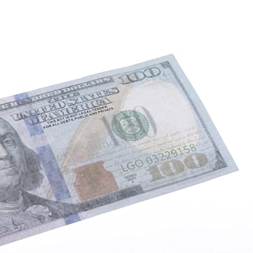Billetes de utilería de dinero de imitación en papel de 100 piezas 2