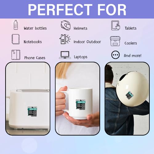 Image of SODAVA (3Pcs, 3 inchx4 inch) HVAC Tech Hourly Rate Sticker HVAC Technician Hourly Rate Sticker Funny HVAC Tech AC Repairman Stickers HVAC Tech Gifts Decoration Graphic Bumper