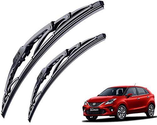 Image of WolkomHome High Performance OE Car Wiper Blade Replacement set of 2 Pc Right 20 inch Left 18 inch for toyota glanza