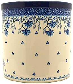 Polish Pottery Utensil Holder - Clover Field