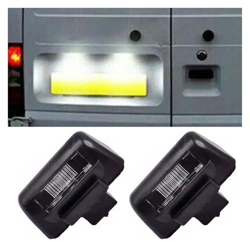 Luces LED traseras de matrícula para Ford Transit MK5 y MK6 bombilla blanca de repuesto 6