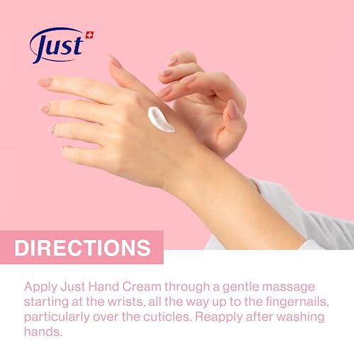 SwissJust Chamomile Hand Cream 100ml, Protecting Cream that Concentrates the Comforting & Relaxing Properties of Chamomile. Strengthens the skin, Provides Elasticity & Restores Anti Aging Hand Cream