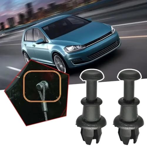 Cuerda de maletero Seat Ibiza 6L 6J 6F correa de bandeja con ganchos y clips 1M6867574A, 2 piezas 5