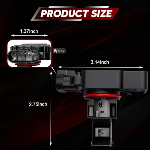 Image of Mass Air Flow Sensor MAF Sensor for Chevy Avalanche Silverado Suburban Tahoe Cadillac CTS Escalade GMC Sierra Yukon XL 1500 2500 Replaces 23256991 10393948