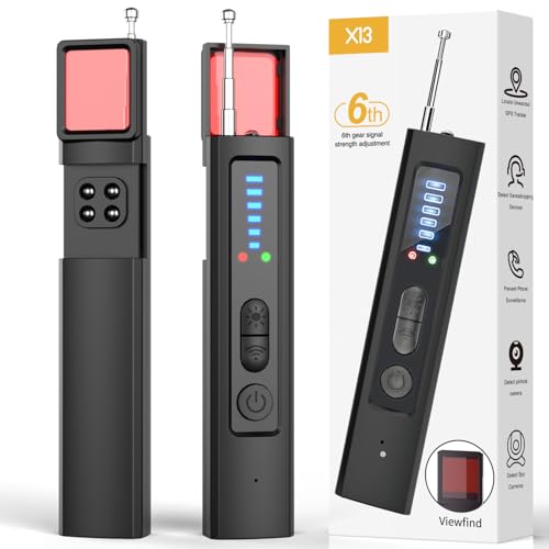 Upgraded Hidden Camera Detectors,Spy Camera Detector, GPS Tracker & Bug Detector for Travel, Home,...