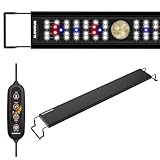 GLOWRIUM Aquarium Light, LED Fish Tank Light with...