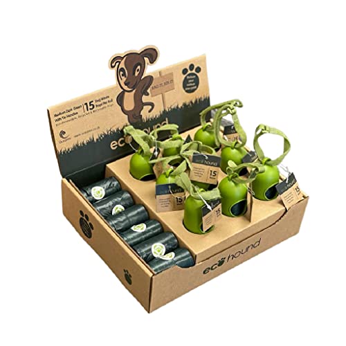 Ecohound Oceanex Display Dispenser Box 12 rolls + 9 Dispensers with Rolls