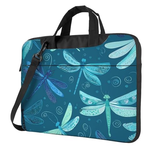 Maletín para laptop 15.6 pulgadas impermeable azul miniatura 1