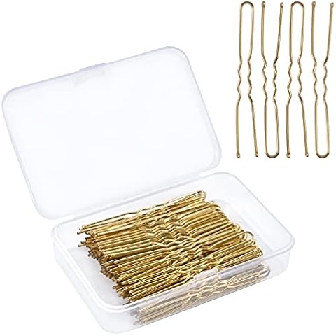 Jewan Clips de Pelo de Metal Dorado 150 Piezas Cover