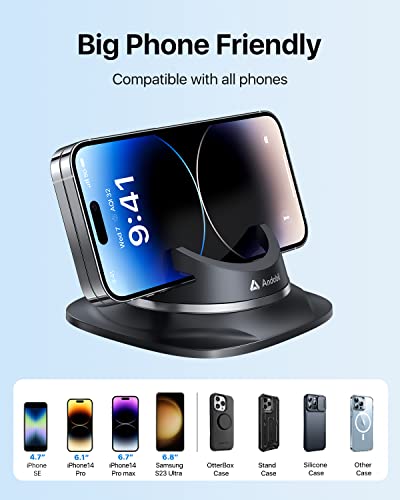 andobil-2023-Upgraded-Dashboard-Phone-Holder-Car-Ultra-Steady-Never-Slip-Reusable-Silicone-Phone-Mount-for-Car-360Rotatable-Car-Mat-Compatible-for-iPhone-Samsung-Smartphone-Car-Accessories