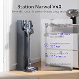 NARWAL V40 Station Aspirateur Balai sans Fil, 120 Minutes d'autonomie - 2