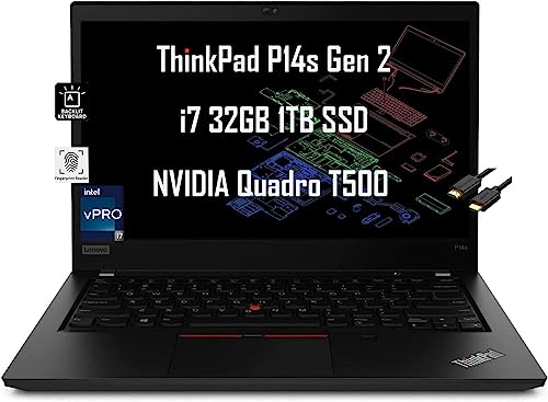 Lenovo ThinkPad P14s Mobile Workstation Laptop for Designer, Architecture, Engineering (14