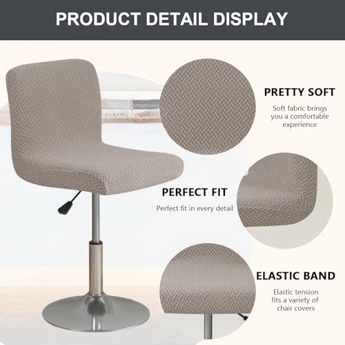 Image of Chair Covers Bar Stool Cover 4pc Bar Chair Cover Swivel Bar Stool Slipcover