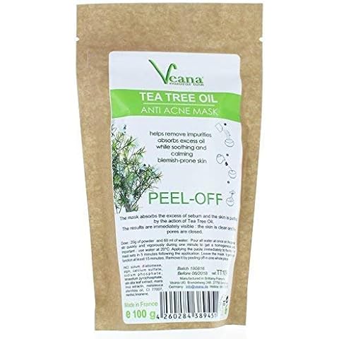 Anti-Akne Teebaum Peel-Off Maske gegen Pickel Cover