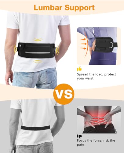 Pecute Joggingleine Hunde mit Bauchgurt, Laufgürtel Hundeleine für Große und Mittelgroße Hundes, Leine Hund mit Gürteltasche, Elastische Laufleine, Dog Leash Hand Free