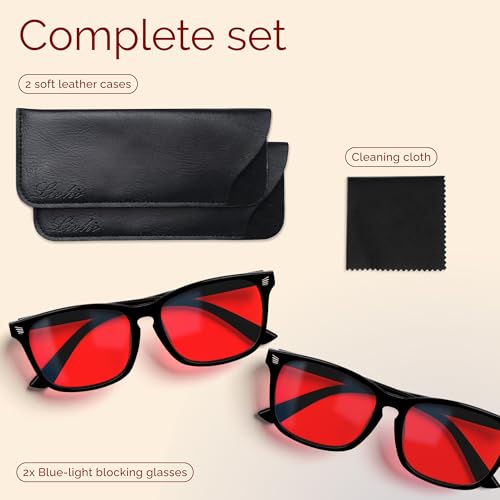 Livho 2-Pack Blue Light Glasses (Clear Lens) — view 8