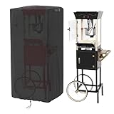 Popcorn-Wagenschutz – Robuster Staubdichter 420D-Schutz, Maschinenabdeckung | Für Outdoor-Sonne, Schnee, Schmutz, Regen, Winddicht, Wasserdicht, Maschinenhülle, Popcorn-Maschine, Staubschutz, Schützen